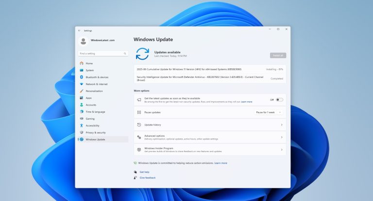 Windows 11 kb5063060 update.jpg