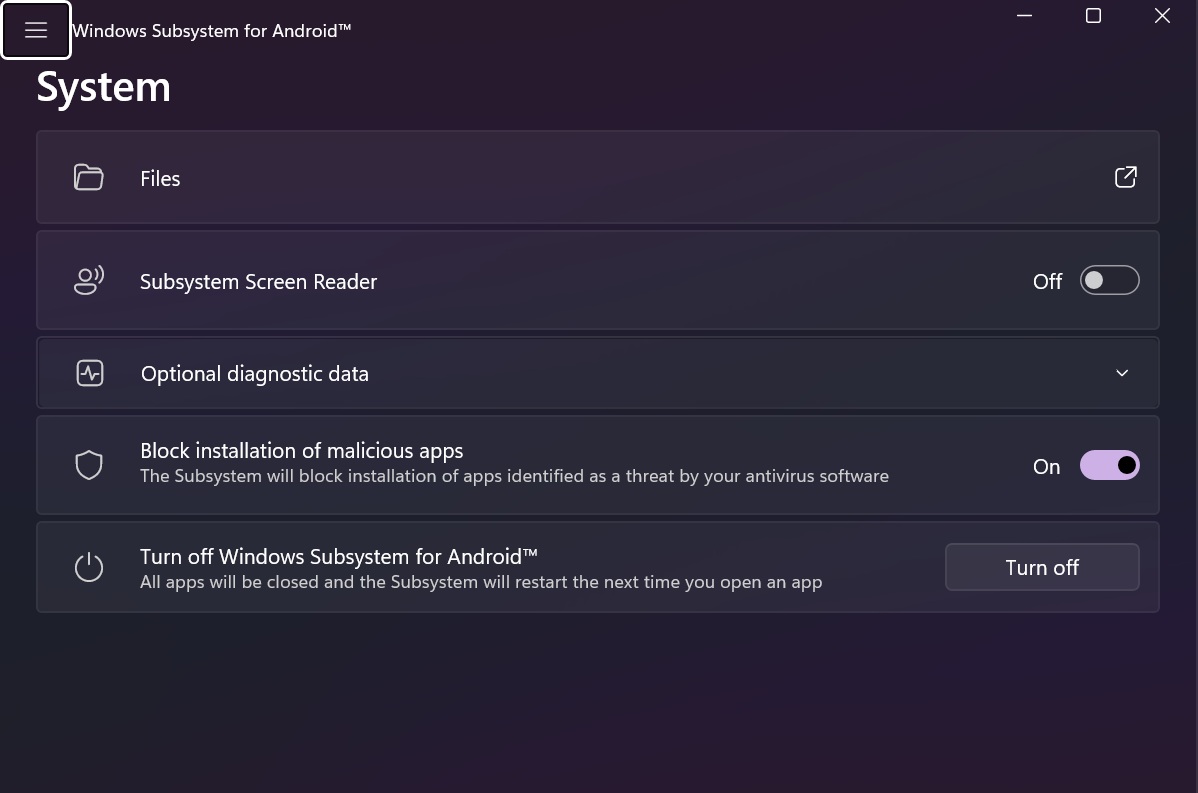 WSA Windows 11 24H2